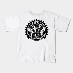 Zip Tie Mechanic Certified Kids T-Shirt